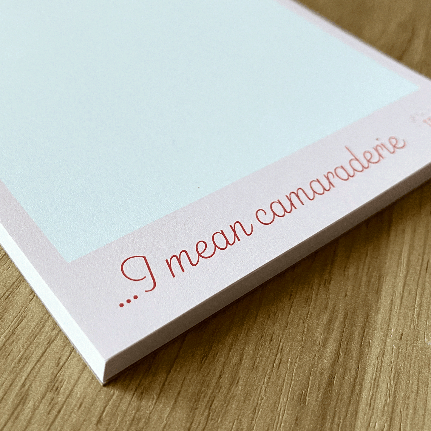 Come Write On Me Pad, Short N Sweet Inspired Notepad
