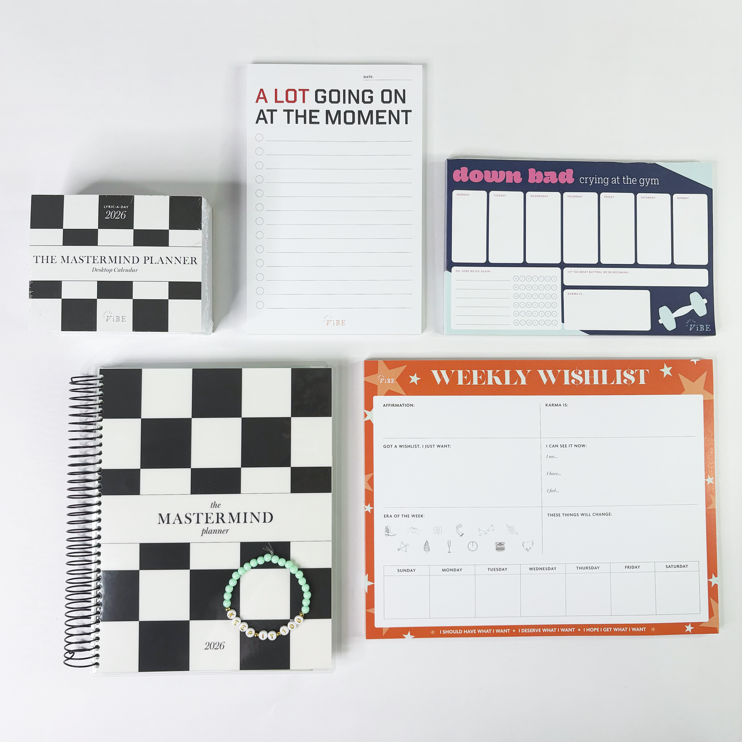 Keep It 100 on 2026 Bundle, Mastermind Planner & Stationery Set for Swifties