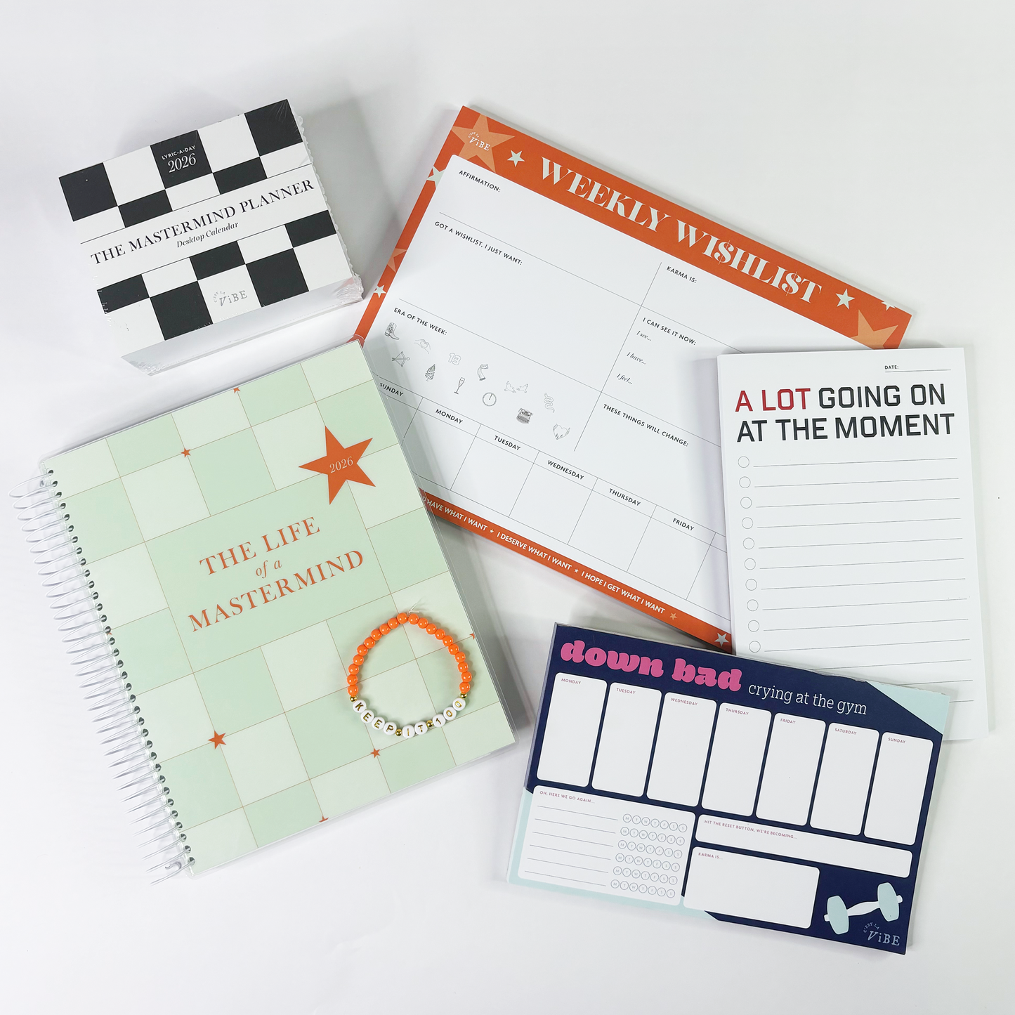 Keep It 100 on 2026 Bundle, Mastermind Planner & Stationery Set for Swifties
