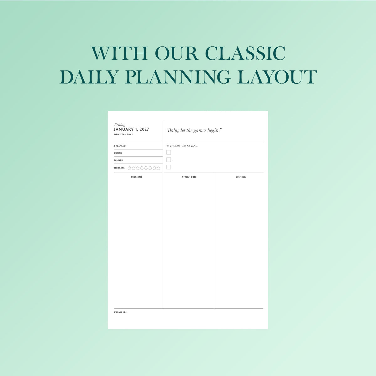 PREORDER 2027 - The Mastermind Planner - Daily
