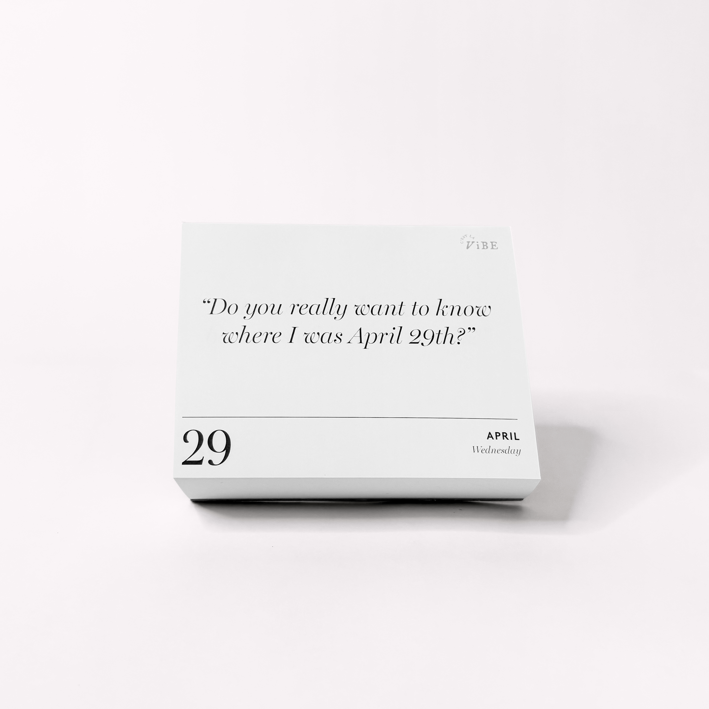 2026 Mastermind Planner Lyric-A-Day Desktop Calendar