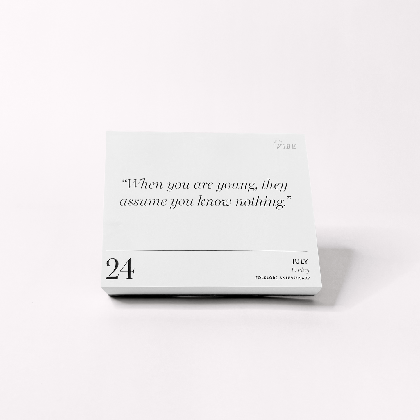 2026 Mastermind Planner Lyric-A-Day Desktop Calendar