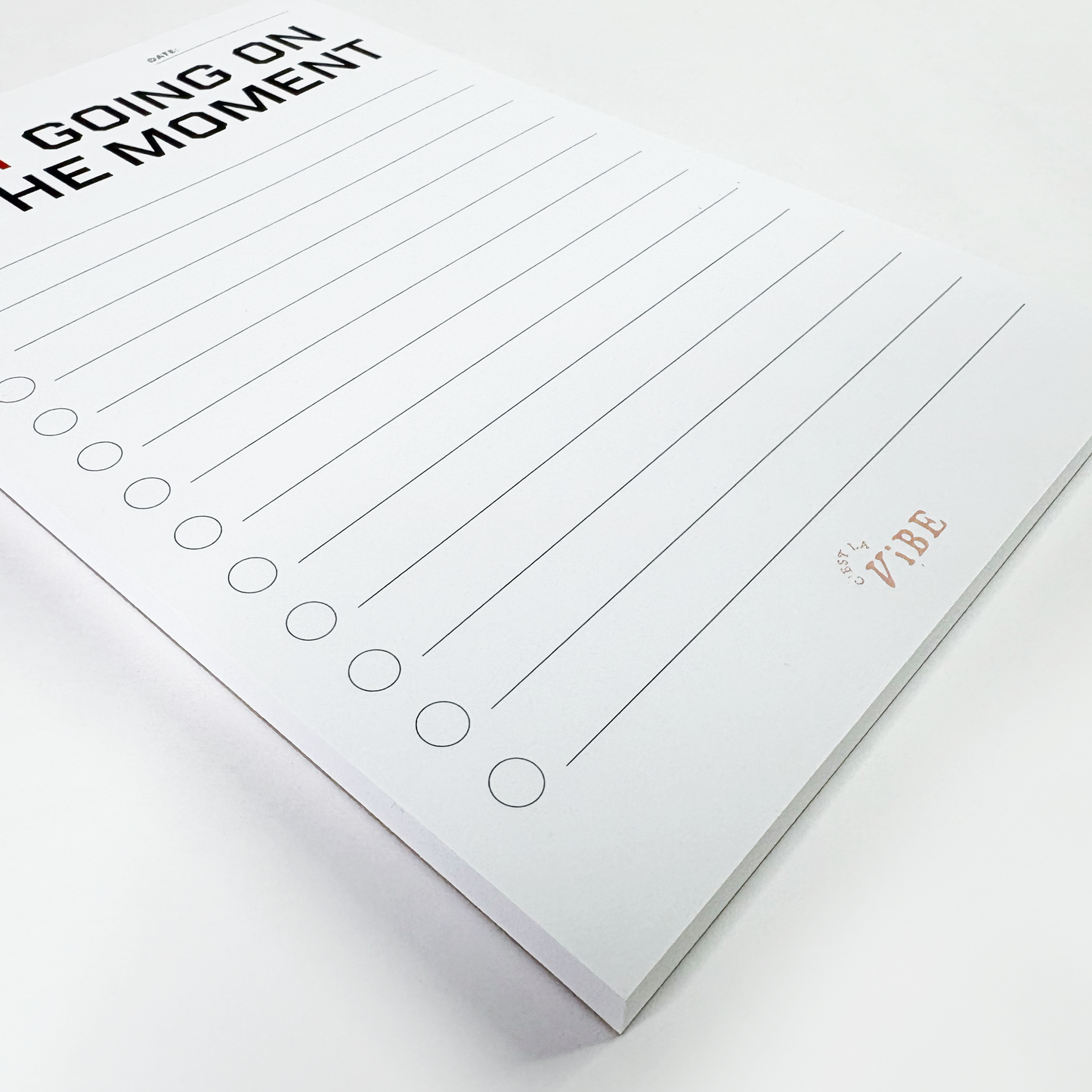 A Lot Going On At The Moment Pad, Red Era Inspired To-Do List Note Pad