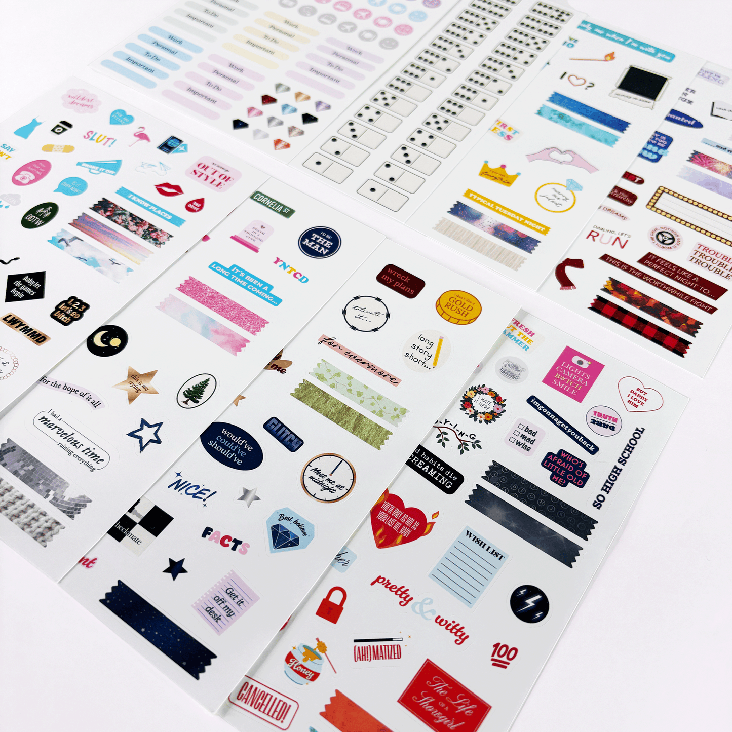 Mastermind Planner Sticker Pack