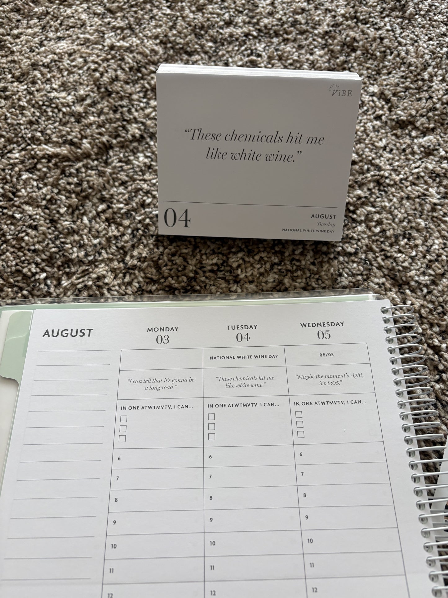 Midyear Mastermind Bundle, August 2026 - July 2027 Mastermind Planner and Calendar Set