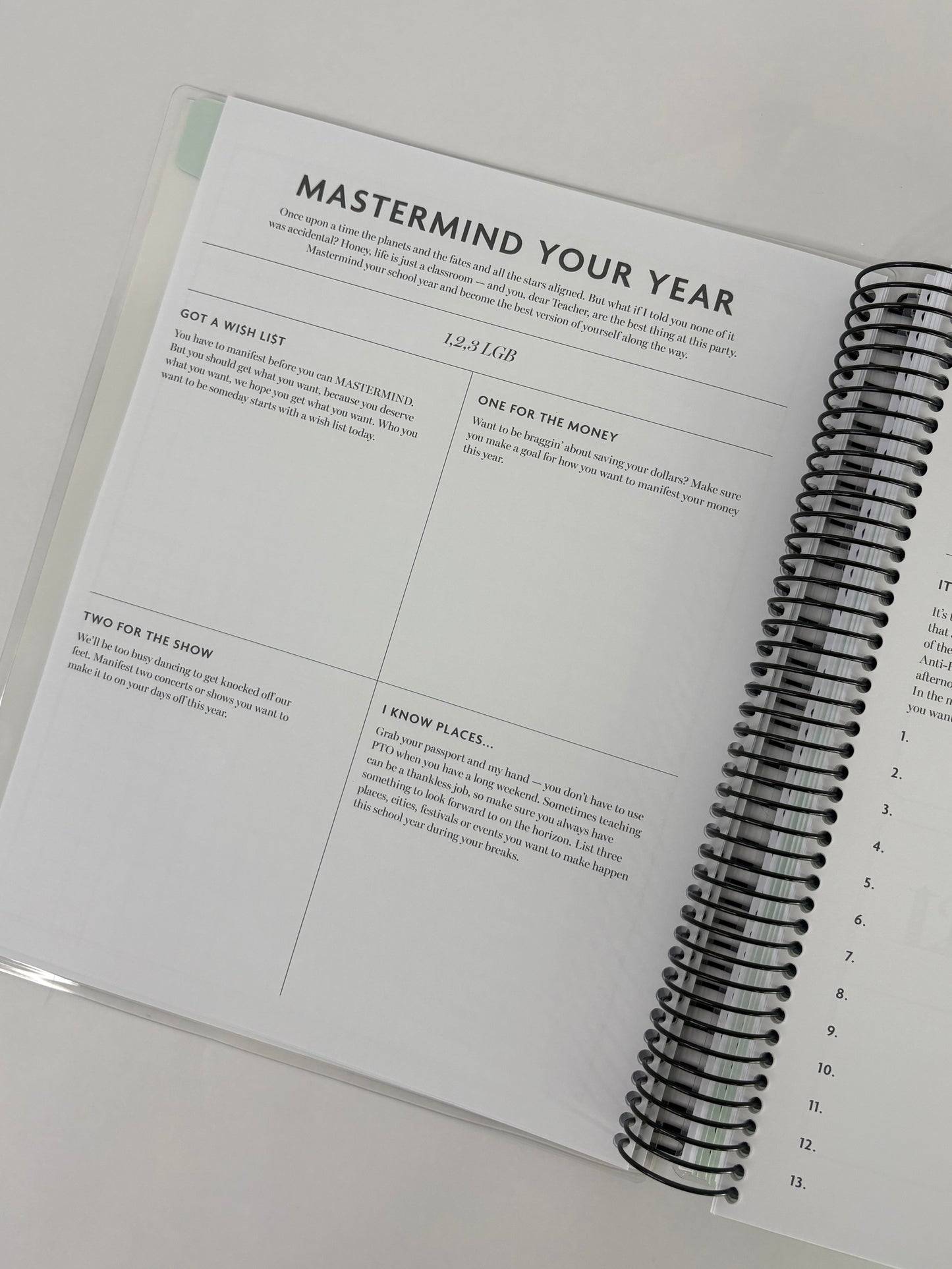 2026-2027 Teacher Mastermind Planner, Swiftie Inspired Planner