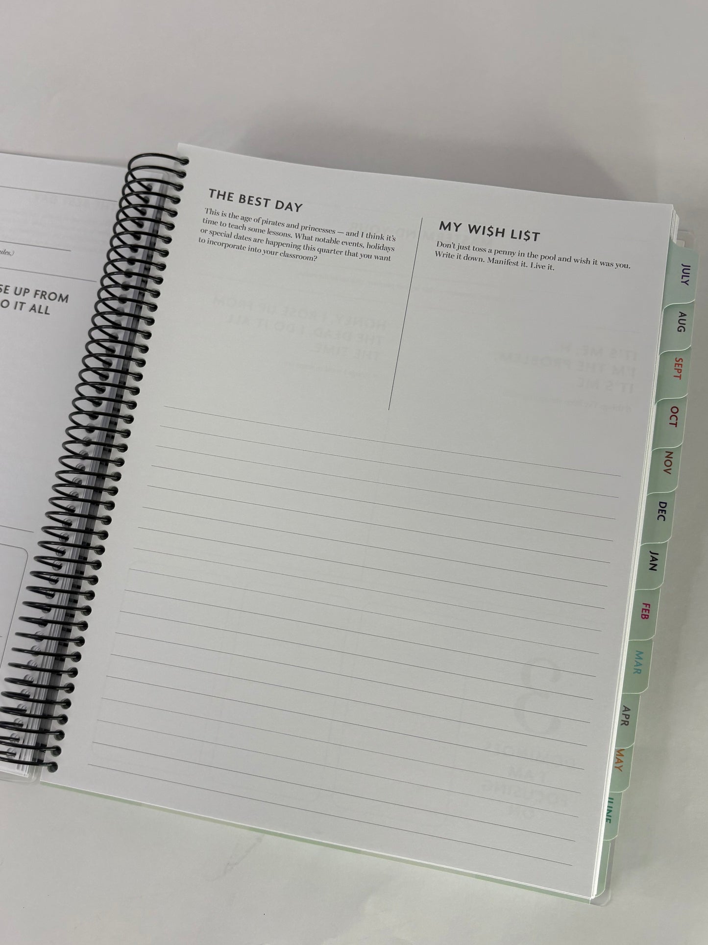2026-2027 Teacher Mastermind Planner, Swiftie Inspired Planner