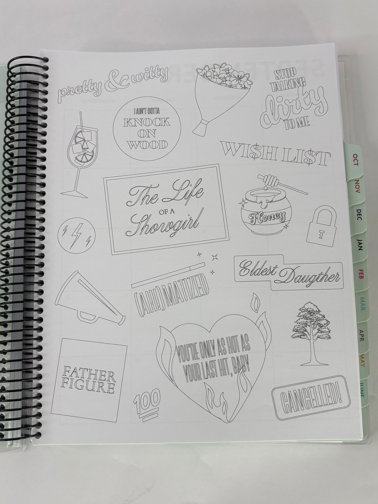 2026-2027 Teacher Mastermind Planner, Swiftie Inspired Planner