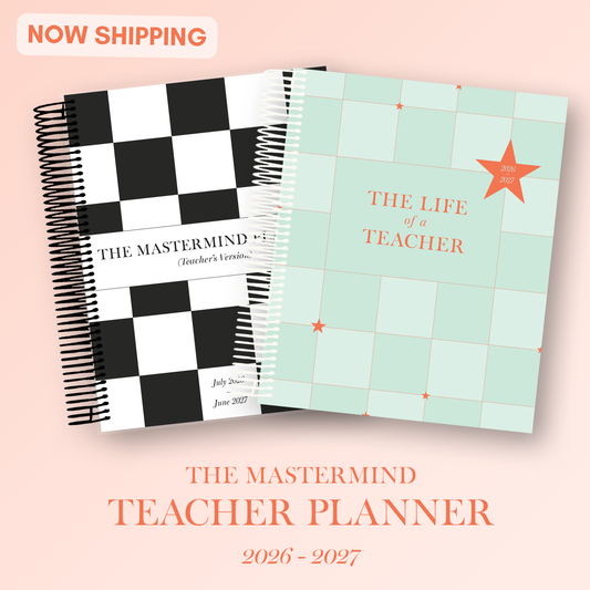 2026-2027 Teacher Mastermind Planner, Swiftie Inspired Planner