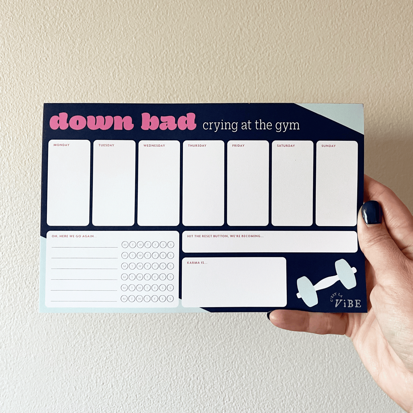 Down Bad Pad, Swiftie Inspired Fitness Tracker