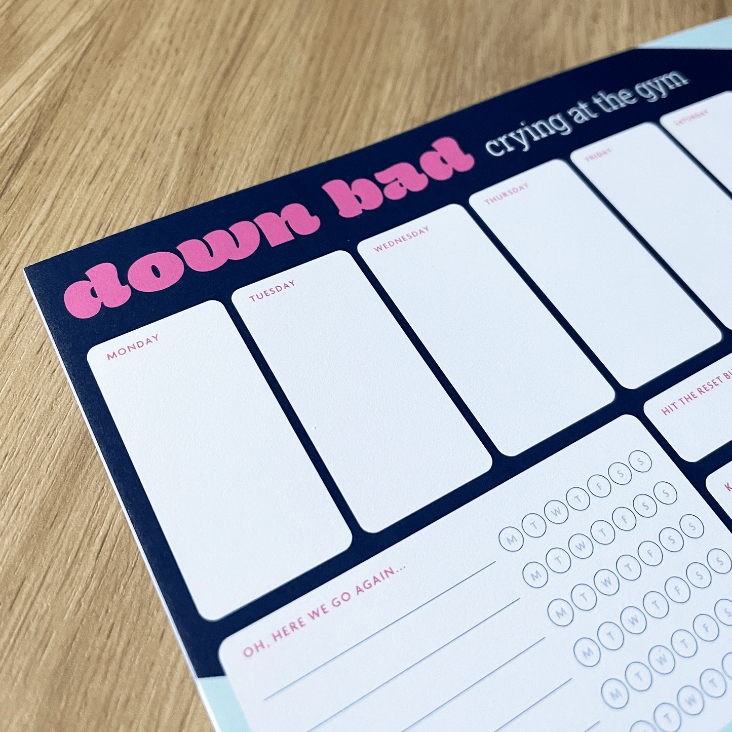 Down Bad Pad, Swiftie Inspired Fitness Tracker