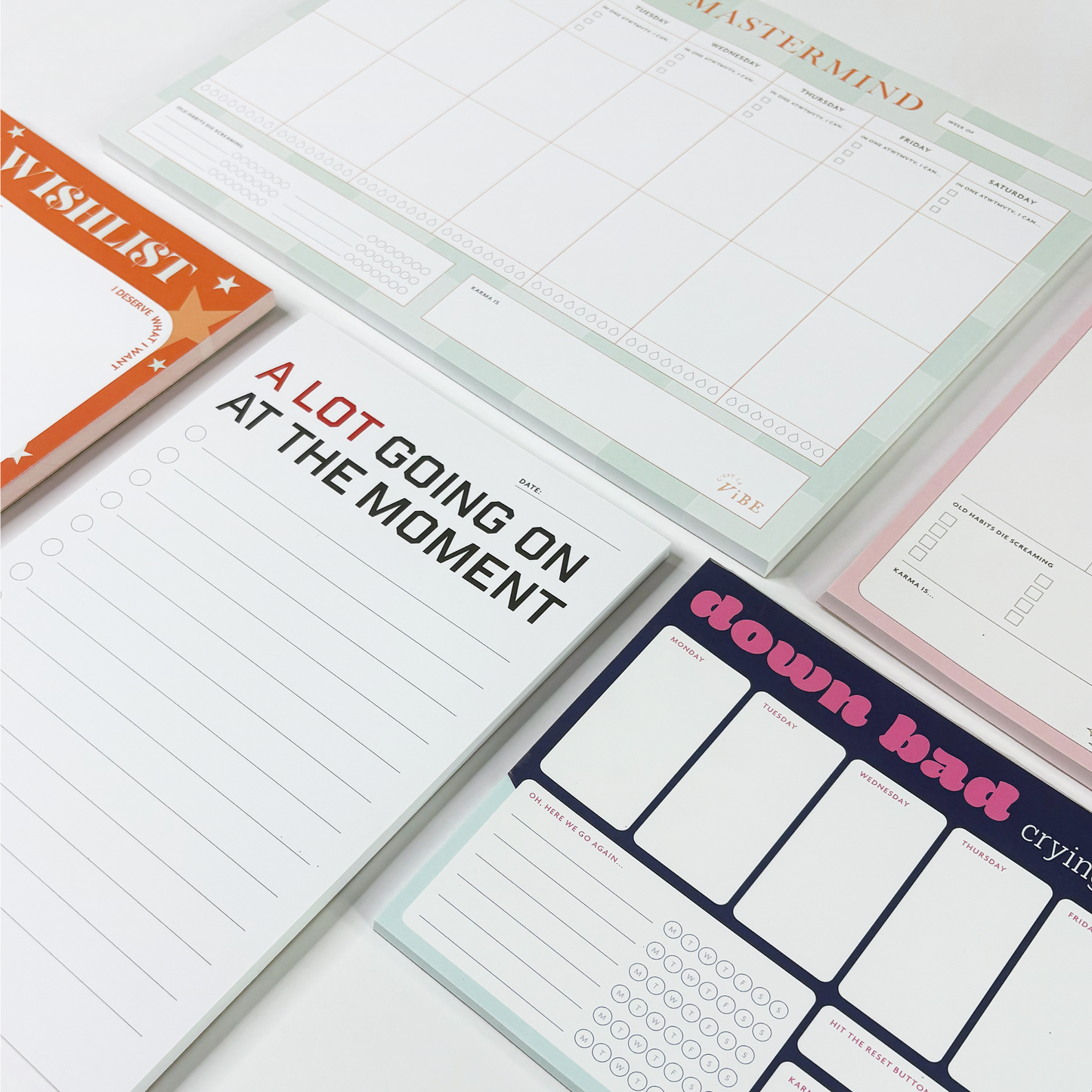 I Am So Productive Bundle, Swiftie Stationery Set, Eras Notepads