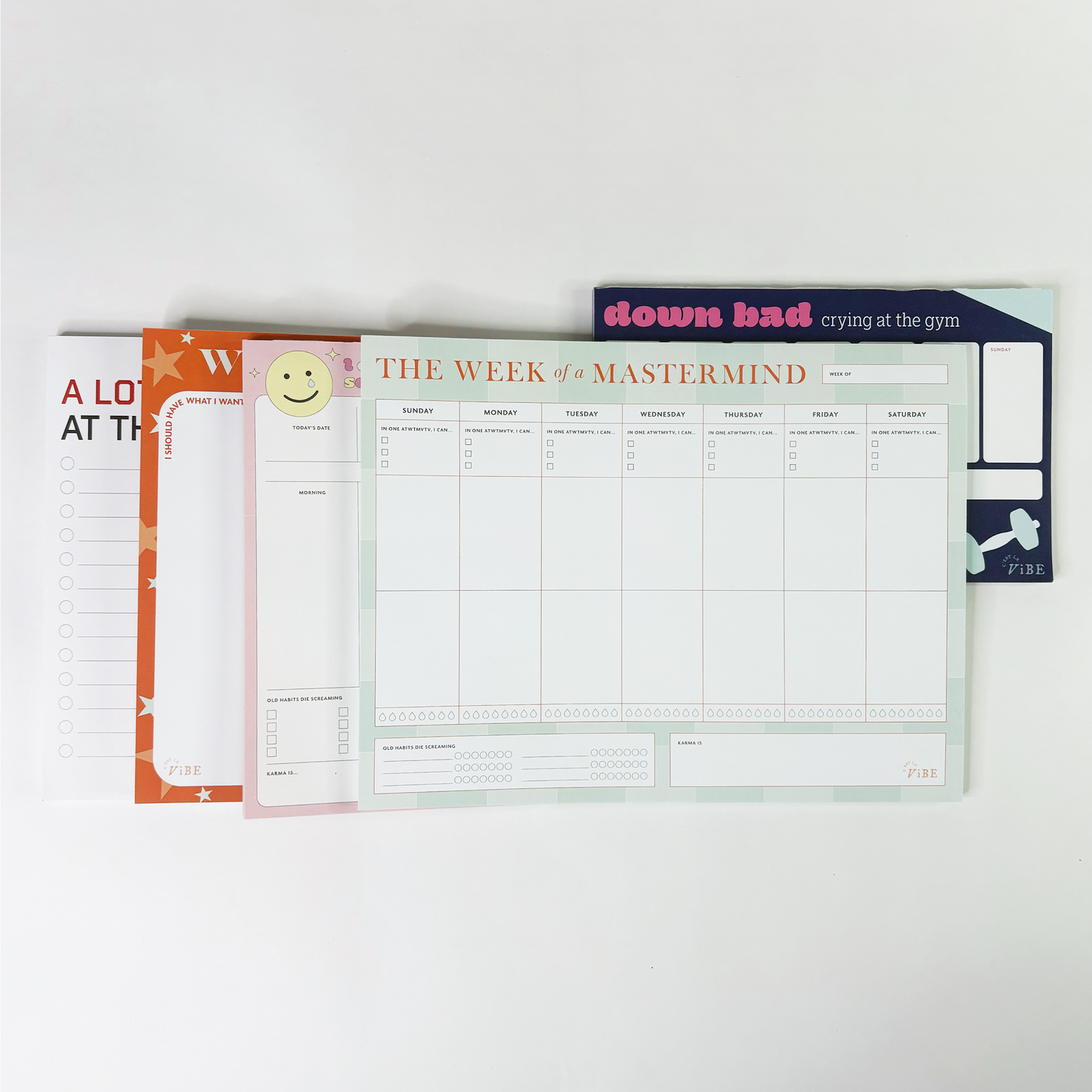 I Am So Productive Bundle, Swiftie Stationery Set, Eras Notepads