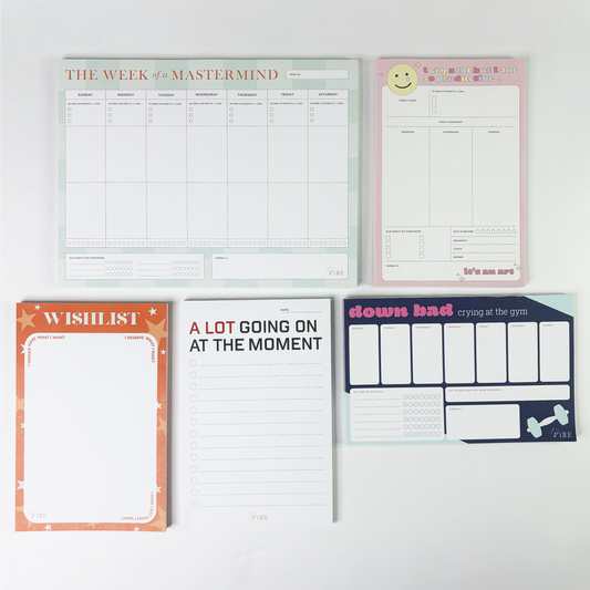 I Am So Productive Bundle, Swiftie Stationery Set, Eras Notepads