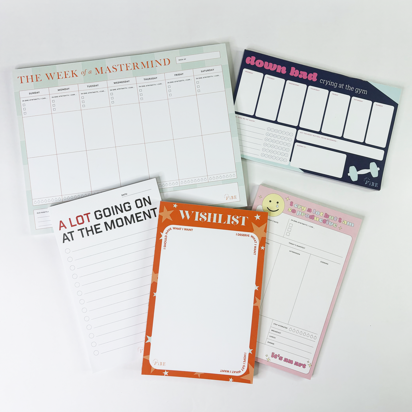 I Am So Productive Bundle, Swiftie Stationery Set, Eras Notepads