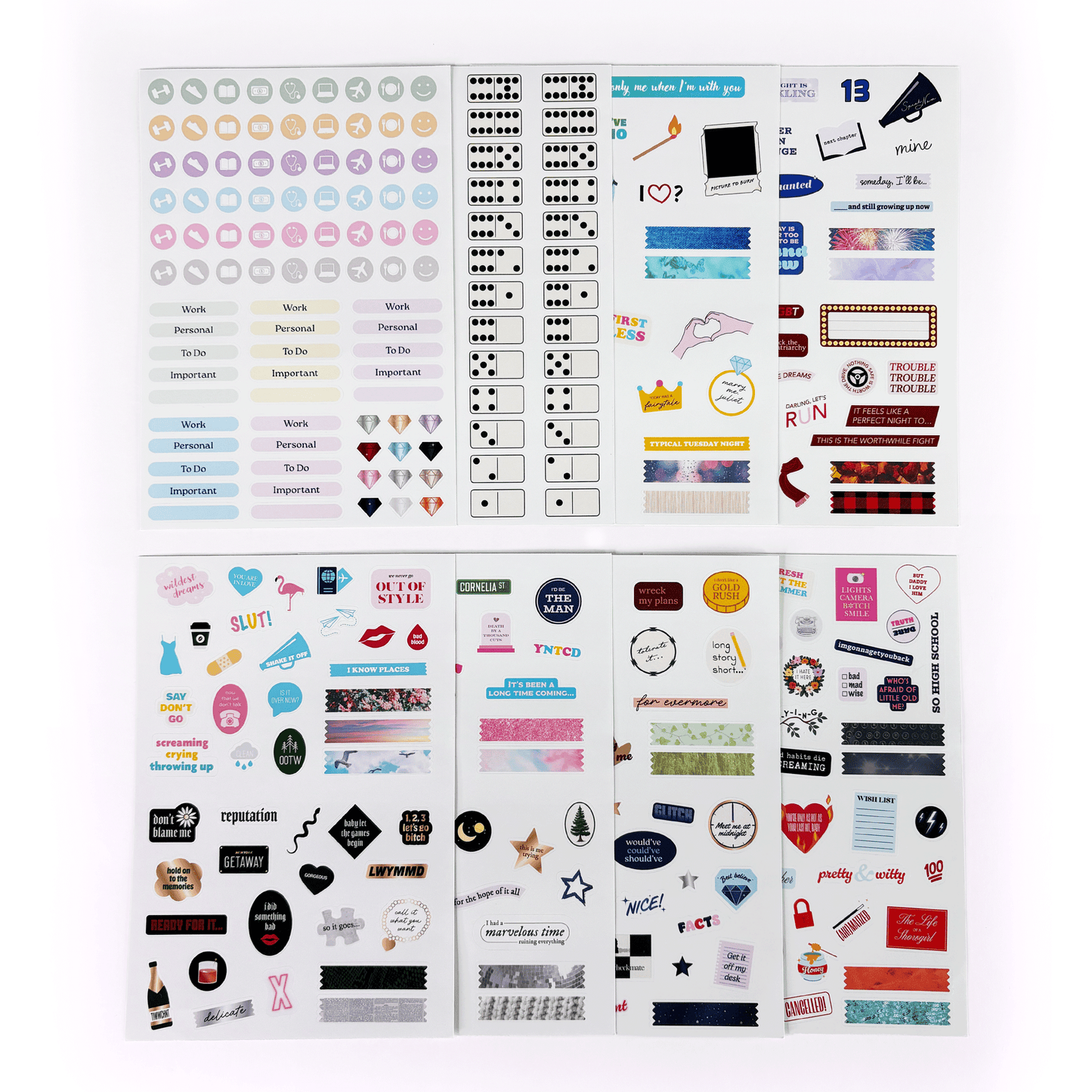 Mastermind Planner Sticker Pack