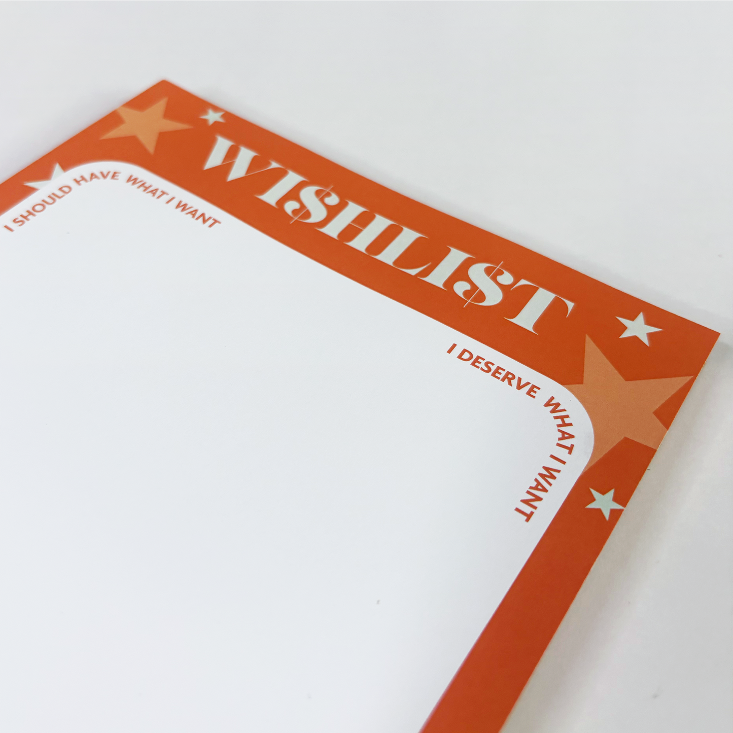 The Wishlist Pad, TLOAS Inspired Note Pad