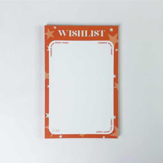 The Wishlist Pad, TLOAS Inspired Note Pad